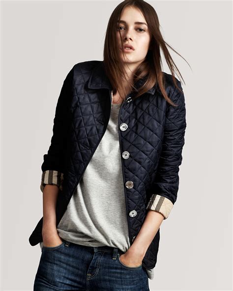 burberry brit jacket bloomingdales|Burberry Brit Quilted Jacket .